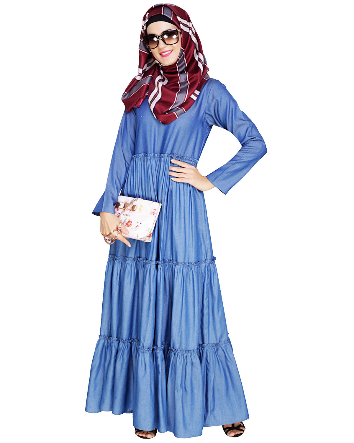 Modest Abaya Blue