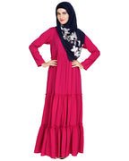 Modest Abaya Fuschia