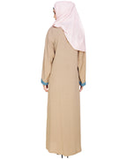 Bedazzled Dubai Style Abaya Seafoam Green