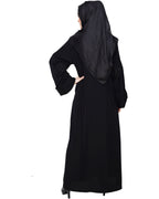 Lavish Dubai Style Abaya Black