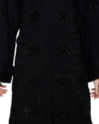 Lavish Dubai Style Abaya Black