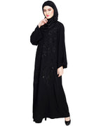 Regal Dubai Style Abaya Black