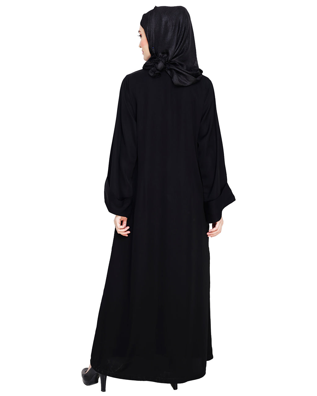Regal Dubai Style Abaya Black