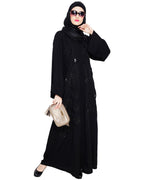 Regal Dubai Style Abaya Black
