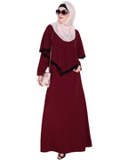 Fancy Cape Abaya Wine