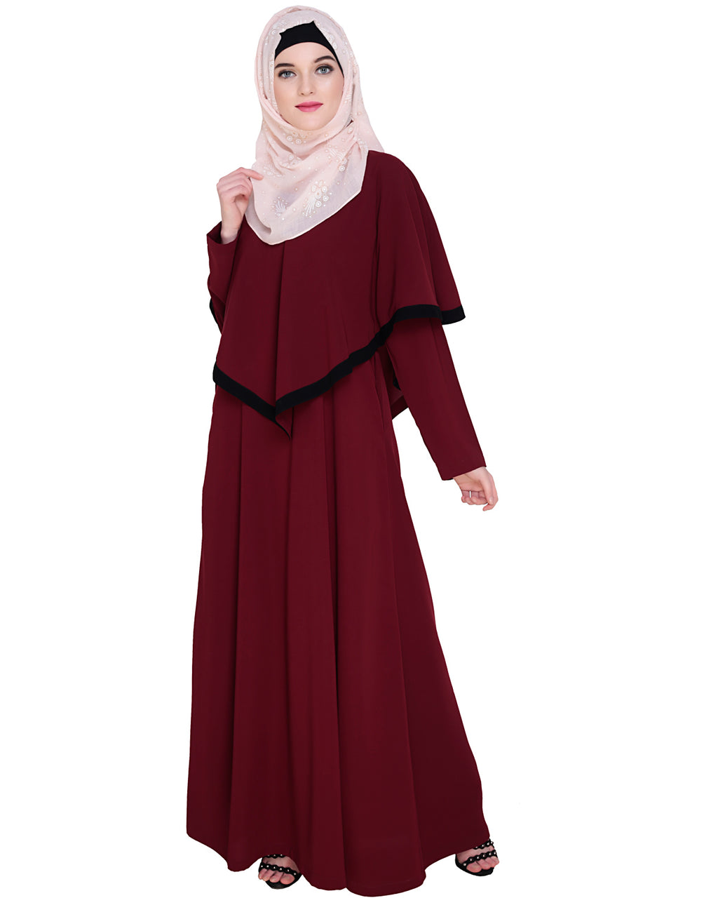 Fancy Cape Abaya Wine
