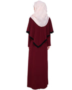 Fancy Cape Abaya Wine