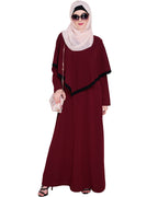Fancy Cape Abaya Wine