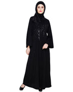Stardust Dubai Style Abaya Black XS