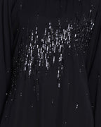 Stardust Dubai Style Abaya Black XS