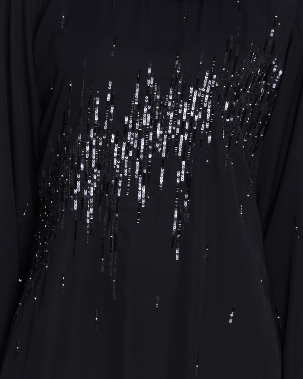 Stardust Dubai Style Abaya Black XS