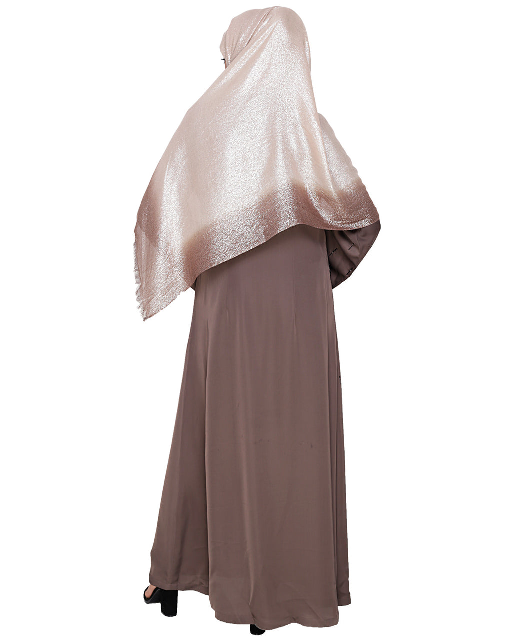 Stardust Dubai Style Abaya Brown