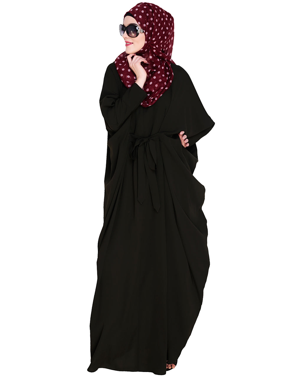 Bow Embellished Kaftan Olive