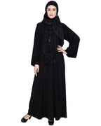 Exclusive Black Dubai Style Abaya Black