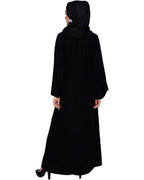 Exclusive Black Dubai Style Abaya Black