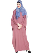 Dreamy Black Kaftan Onion Pink