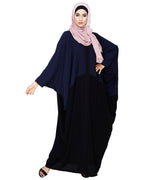 Spiffy Black and Blue Kaftan Blue Black