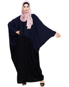 Spiffy Black and Blue Kaftan Blue Black