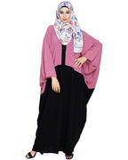 Strikingly Beautiful Dark Grey Embroidered Kaftan