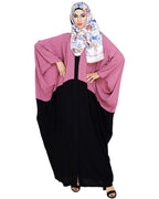 Strikingly Beautiful Dark Grey Embroidered Kaftan
