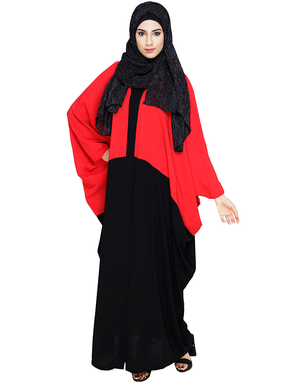 Spiffy Black and Blue Kaftan Blue Black