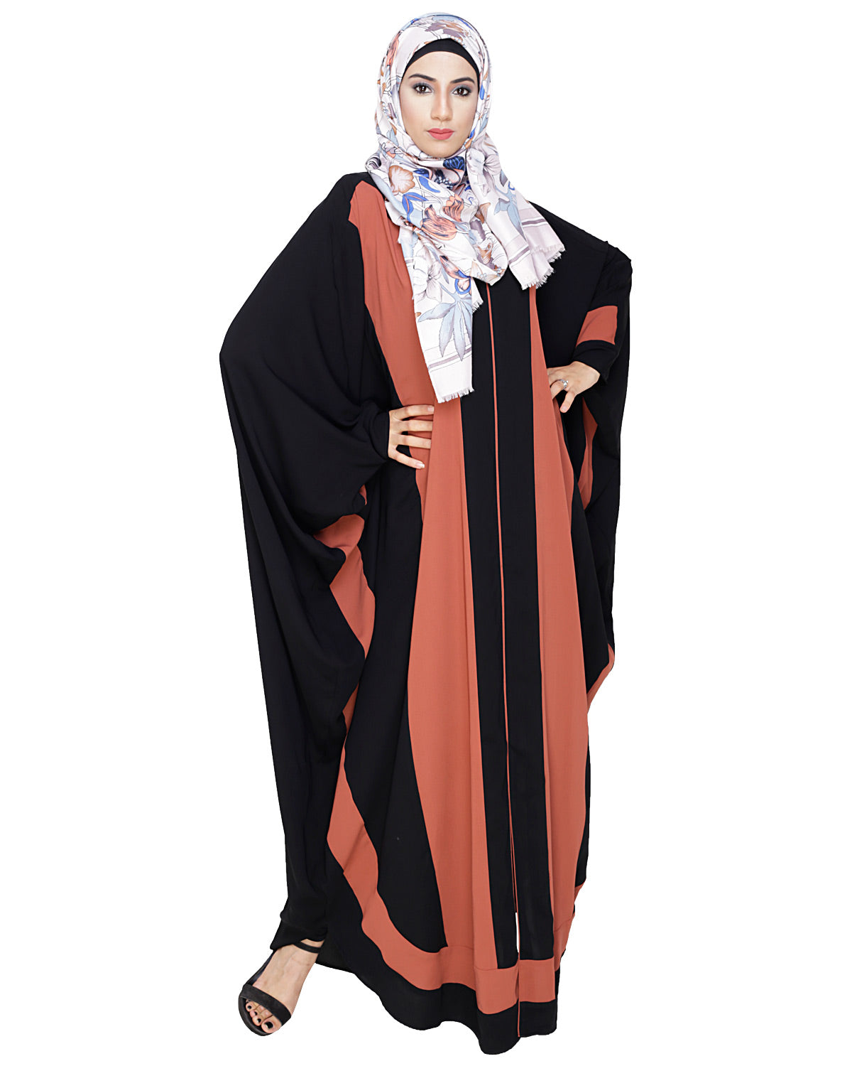 Aesthetic Kaftan Brick Red
