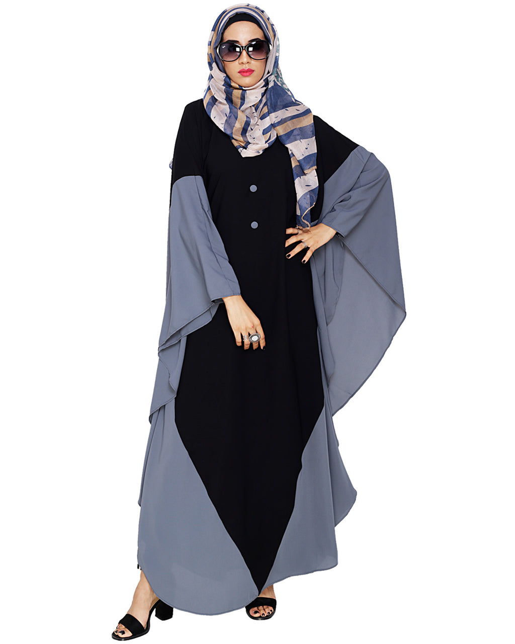 Aesthetic Kaftan Grey
