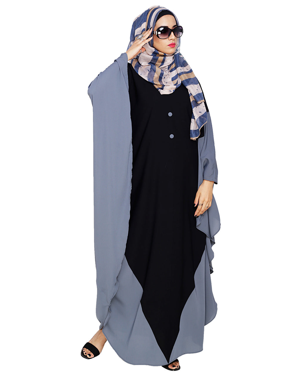 Aesthetic Kaftan Grey