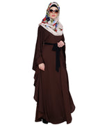 Lavish Dark Brown Kaftan Wine