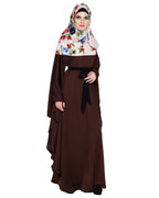 Lavish Dark Brown Kaftan Wine