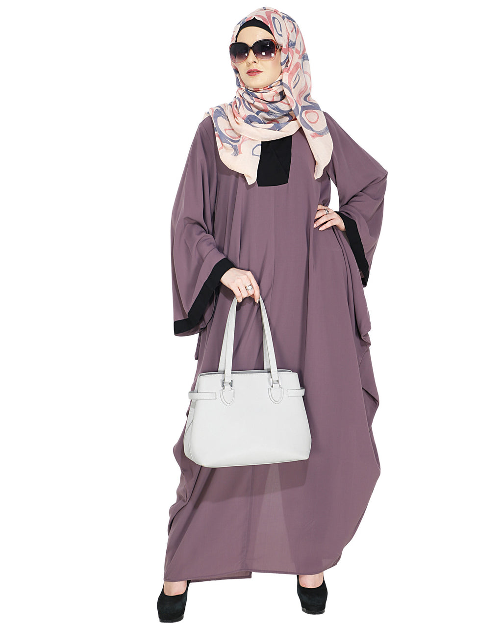 Plum Casual Kaftan Purple