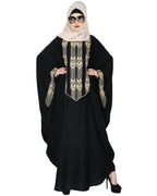 Majestic Black Formal Kaftan Black