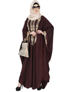 Majestic Brown Formal Kaftan Purple