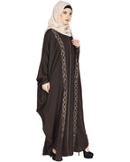 Ravishing Black Kaftan Brown