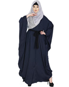 Blue Designer Belt Kaftan Navy