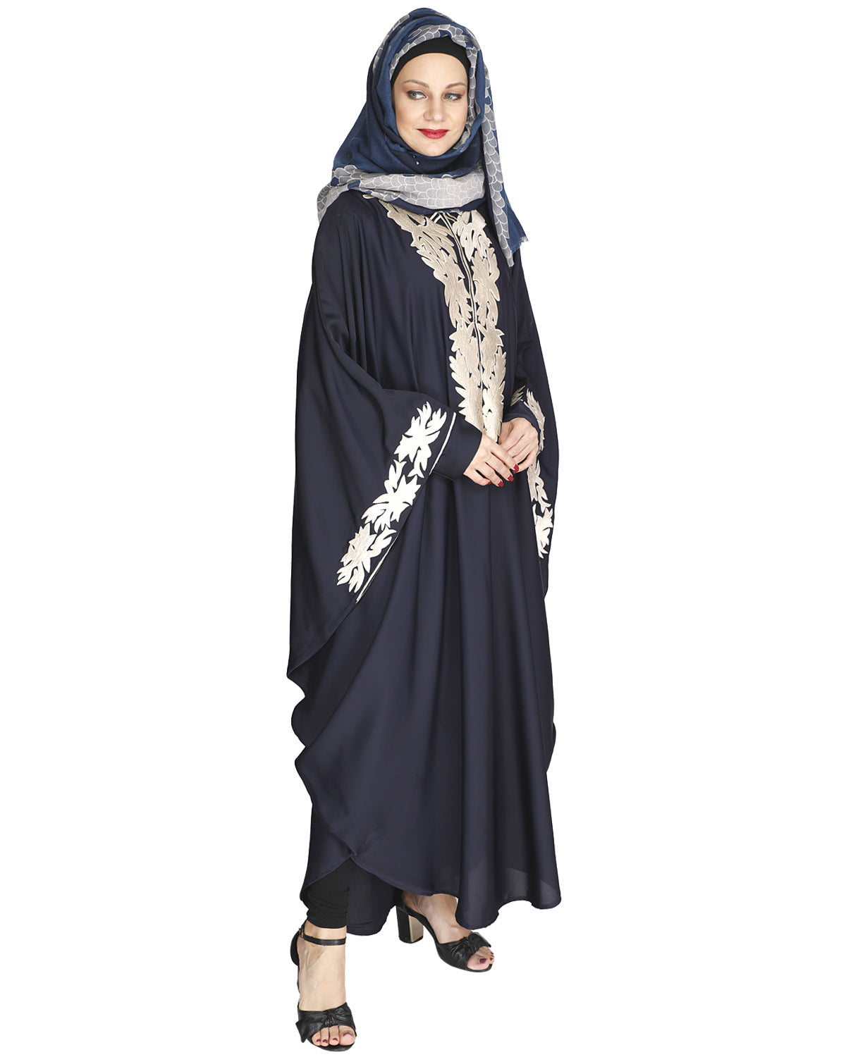 Aesthetically Elegent Kaftan Blue