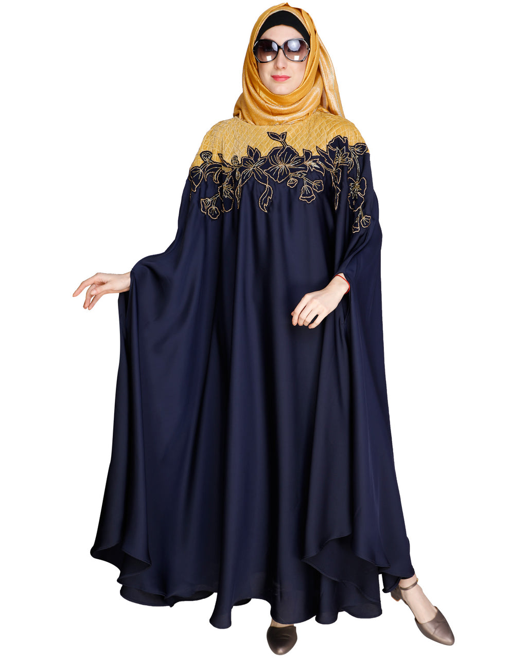 Opulent Black Kaftan Wine