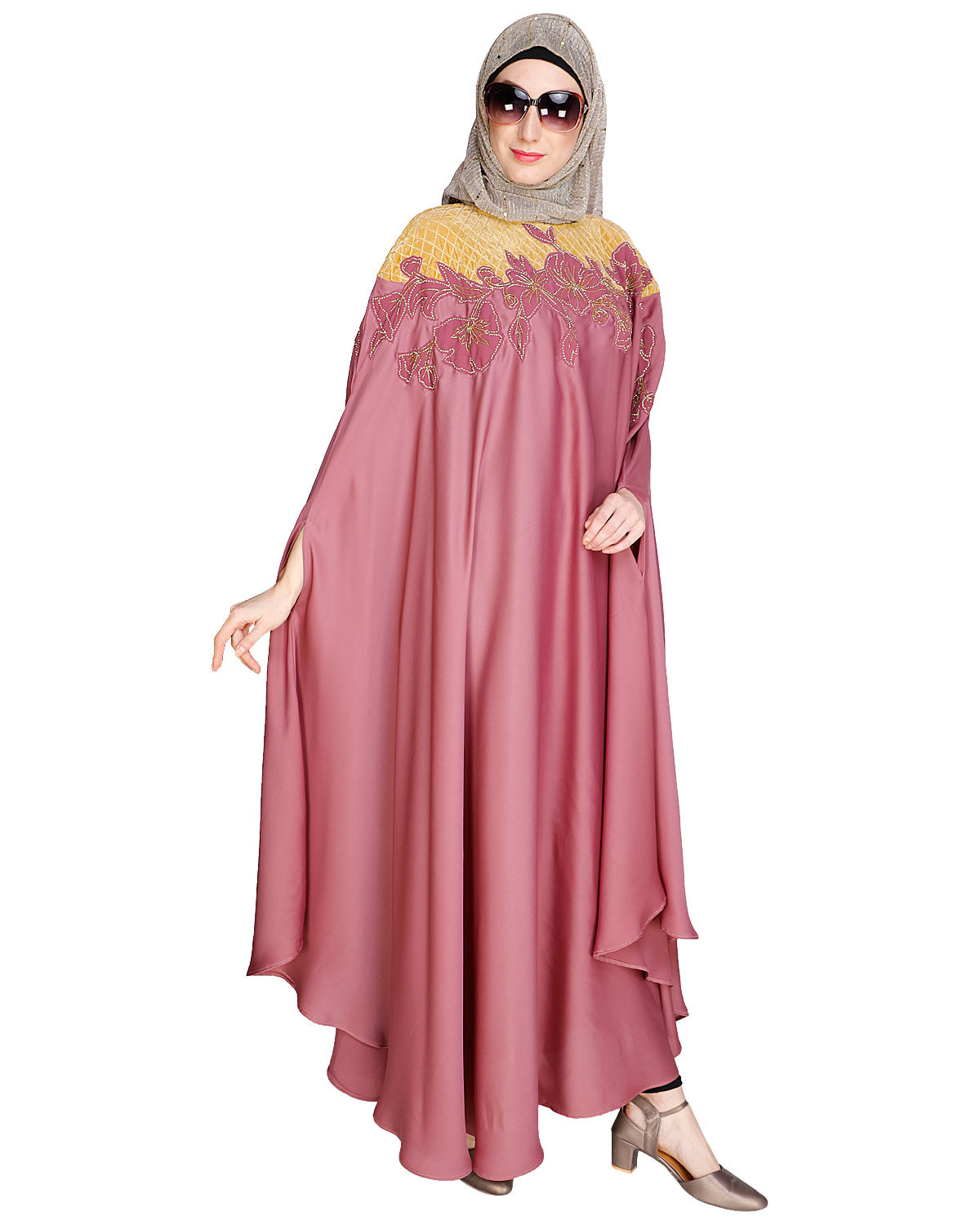 Opulent Black Kaftan Wine