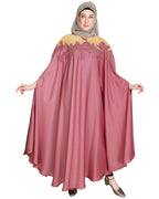 Opulent Black Kaftan Wine