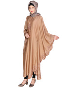 Spring Leaf Beige Kaftan Wine