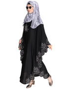 Spring Leaf Beige Kaftan Wine