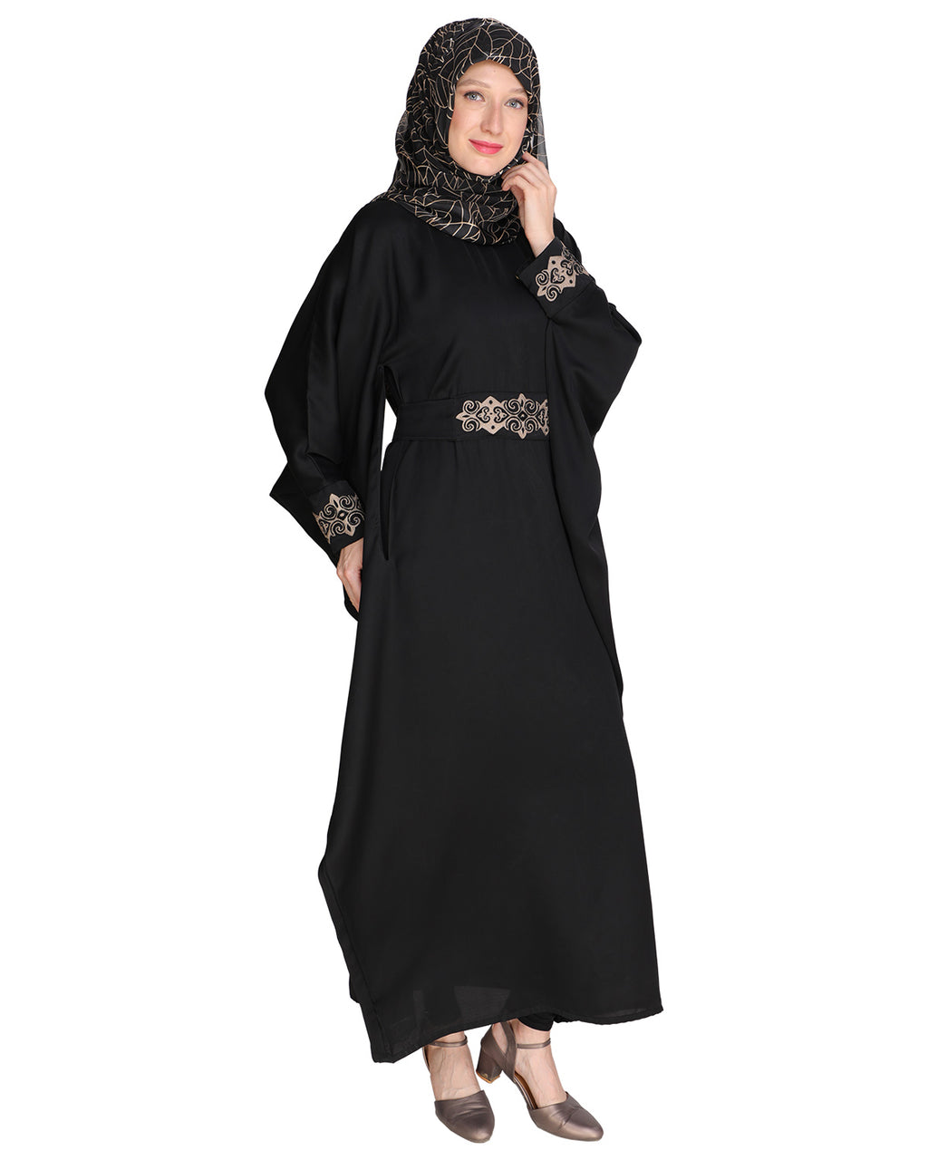 Amazeballs Black Kaftan Black