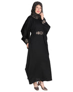 Amazeballs Black Kaftan Black