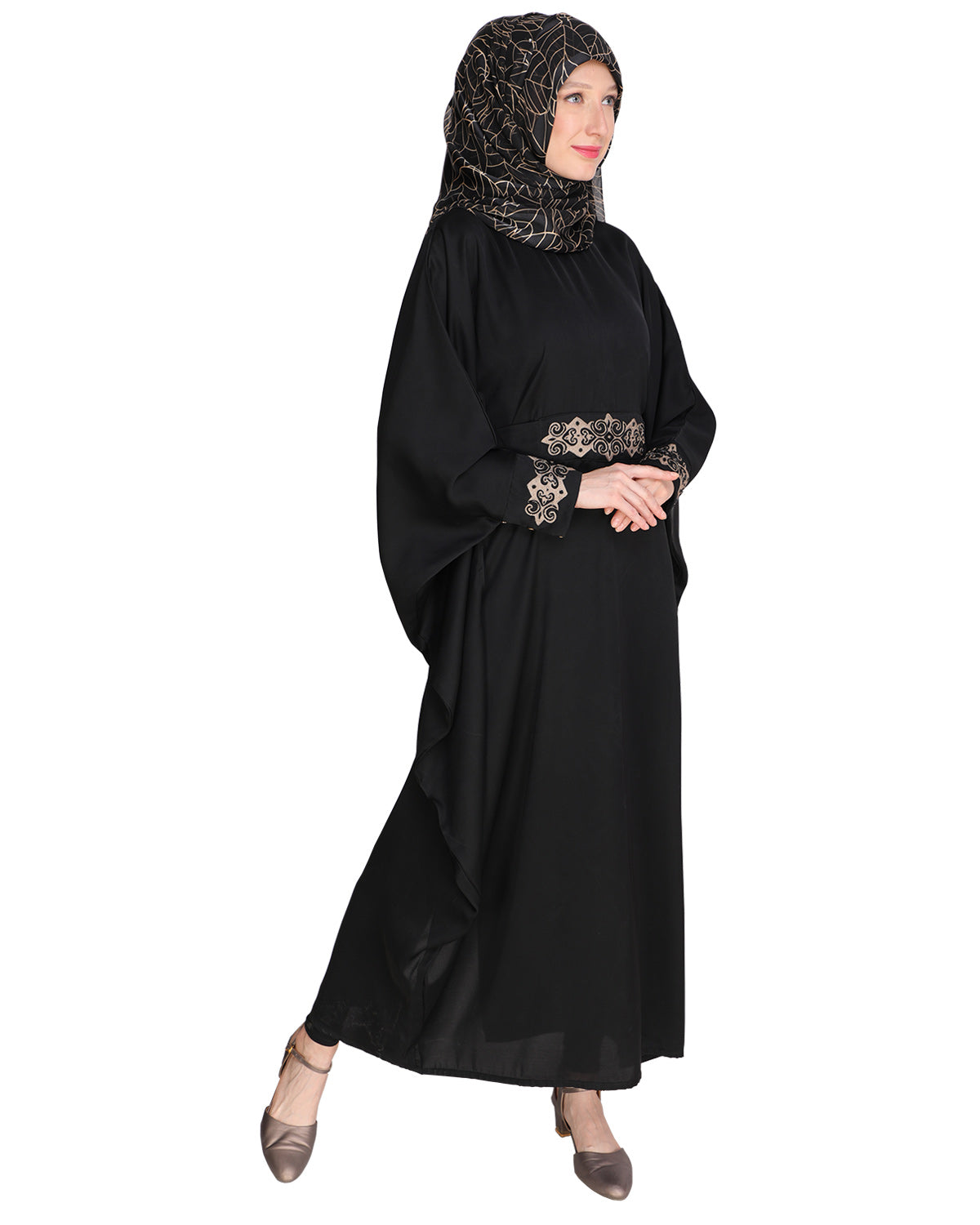 Amazeballs Black Kaftan Black