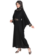 Amazeballs Black Kaftan Black