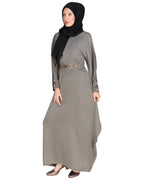 Amazeballs Black Kaftan Gray