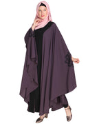 Delicate Embroidered Irani Kaftan Grey