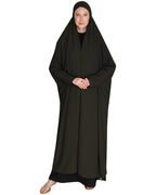 Solid Black Iraqi Chaddar Olive