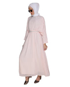 Intricate Handwork Light Green Kaftan Sea Green