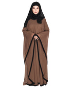 Double Layered Oak Brown Kaftan Brown